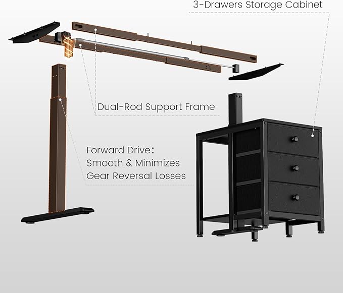 REAHOME Electric Standing Desk - Image 5