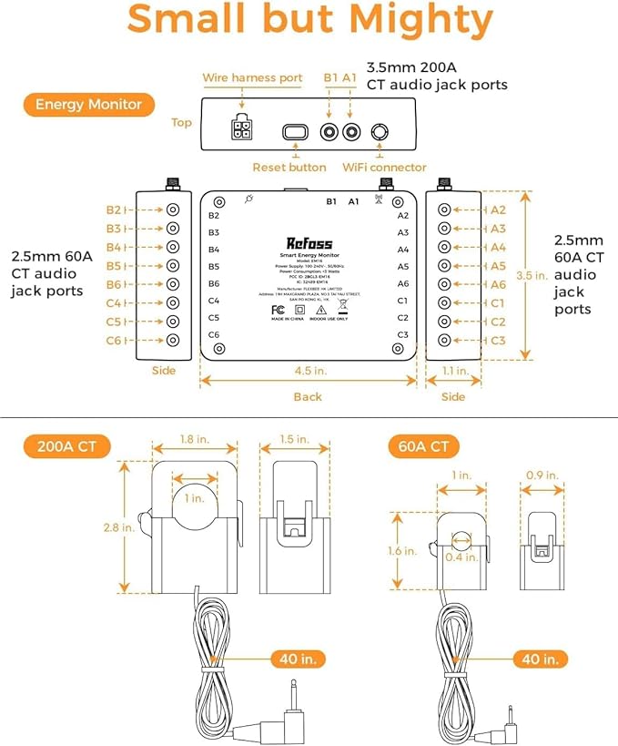 Smart Home Energy Monitor Supports Home Assistant, Real-Time Accurate Energy - Image 10