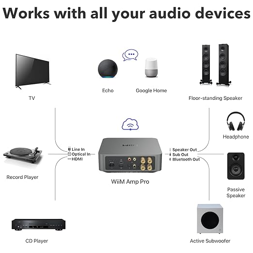 WiiM Amp Pro: Multiroom Streaming Amplifier | Compatible - Image 7