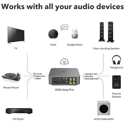 WiiM Amp Pro: Multiroom Streaming Amplifier | Compatible - Image 7