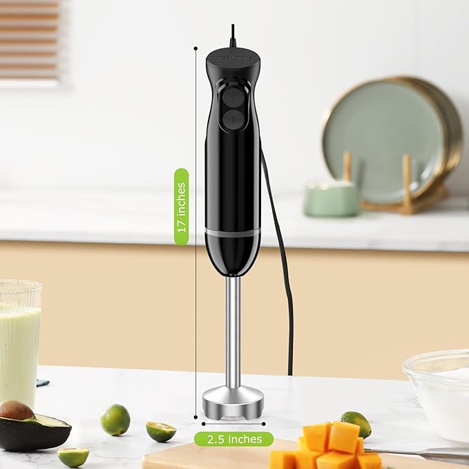 Bonsenkitchen Hand Blender, Immersion Blender - Image 8