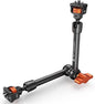 K&F CONCEPT 11" Magic Arm 1/4" Screw 360° Ball Heads Articulating Friction by KFCONCEPT