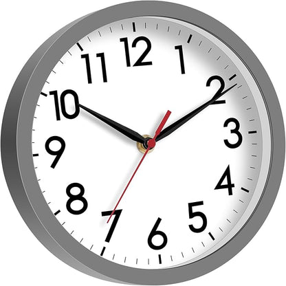 AKCISOT Wall Clock 8 Inch Silent Non-Ticking Modern Clocks Battery Operated - Image 8