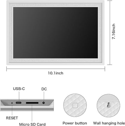 Digital Picture Frame WiFi, 10.1 Inch Frameo Digital Photo Frame, 32GB Memory - Image 7