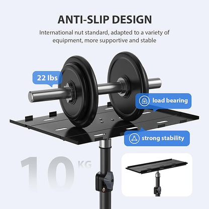 LEORFI Projector Stand Tripod, Laptop Tripod Stand, Foldable Portable Projector - Image 2