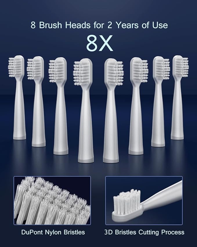 AJELU High Vibration Sonic Electric Toothbrush - Image 7