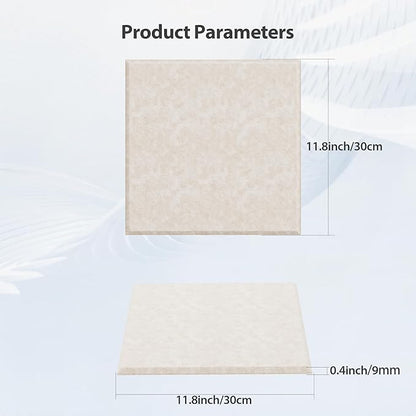 Amantech 12 Pack Acoustic Panels Self Adhesive Sound Proof Foam, High Density - Image 6