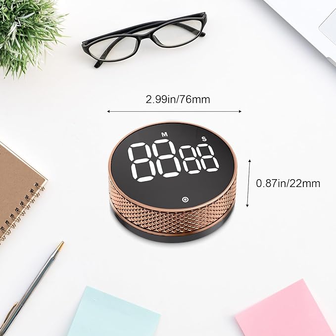BlueSnail Kitchen Timer with LED Digital Display Smart Efficana - Image 4