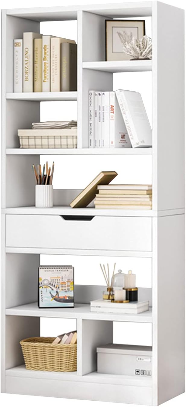 IOTXY Wooden Open Shelf Bookcase by IOTXY