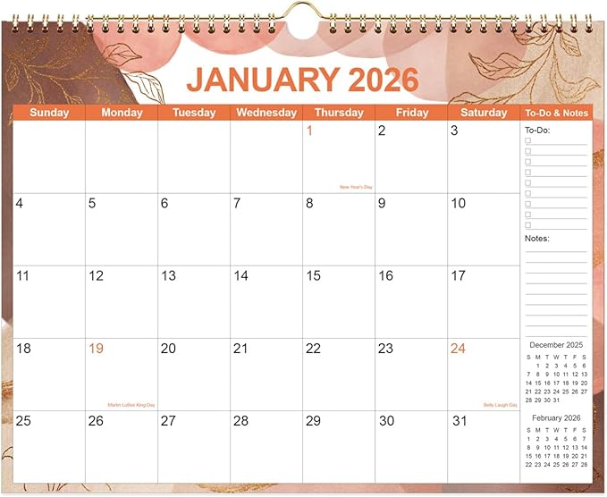2026 Calendar - Calendar 2026 12 Month Planner from January 2026 to December by Runtioval