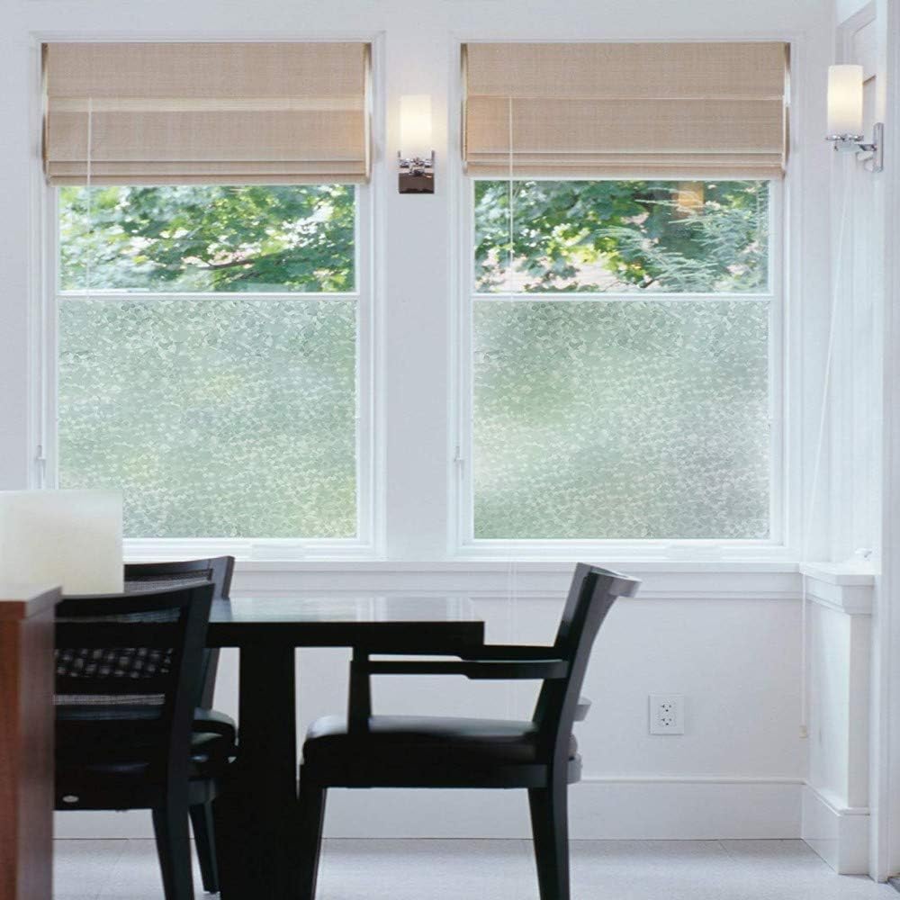 d-c-fix 346-0276-2PKA Self-Adhesive Privacy Glass Window Film, 17" x 78" Roll, Pearl, 2-Pack with Applicator
