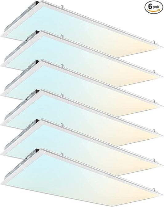 2x4 FT LED Light Flat Panel, Color Temperature Selectable 3K | 4K | 5K by LEDENERGYPLUS