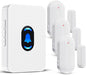 Daytech Wireless Door Chime Alarm System - 800ft Long Range by DAYTECH