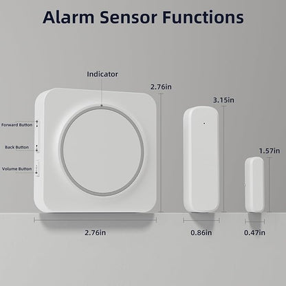 Door Chime, Door Sensor Chime When Door Opens, BITIWEND Door Entry Alarm - Image 7