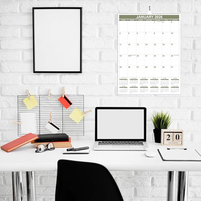 Large Calendar 2026 with Spiral Bound - Image 4