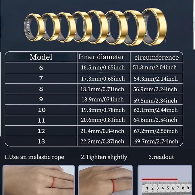 Smart Ring Health & Fitness Tracker - Image 2