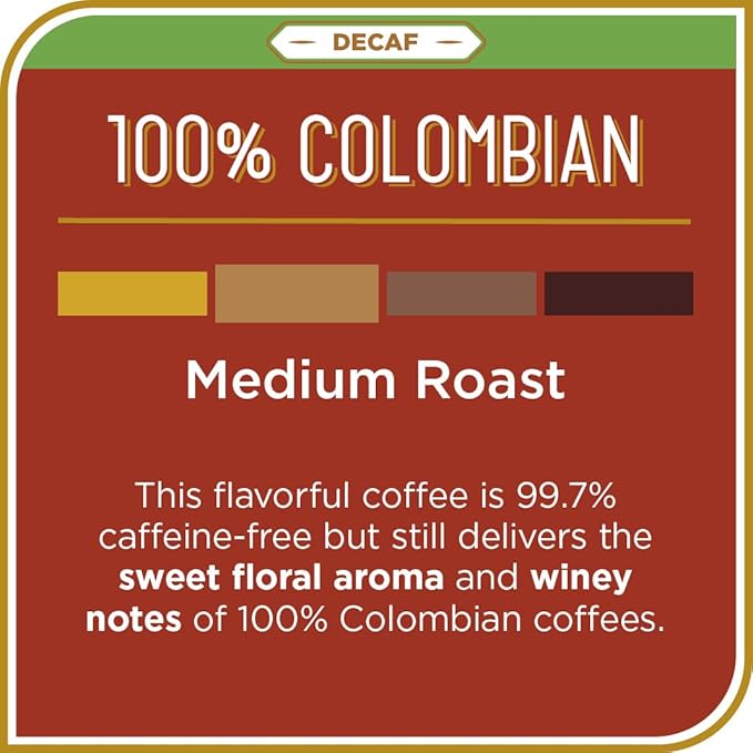 Don Francisco's Decaf 100% Colombia Coffee Pods, Medium Roast, Compatible - Image 2