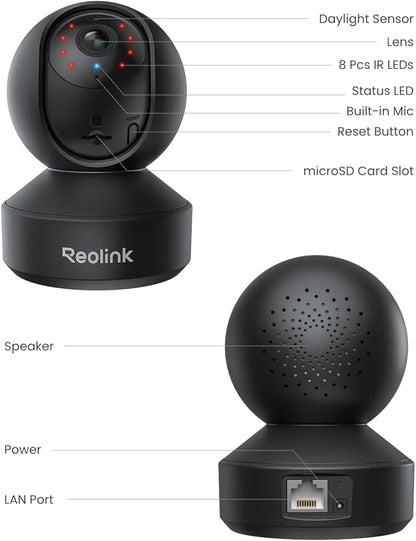 REOLINK E1 Pro 3K PT Wi-Fi Indoor Camera - Image 9