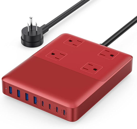 12-in-1 Charging Station USB C Power Strip by Kioson