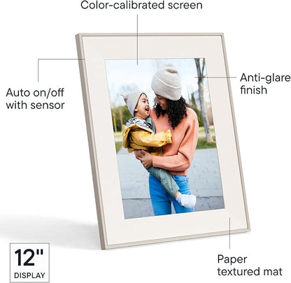 Aspen 12" | Aura's Most Versatile HD Digital Picture Frame - Image 7