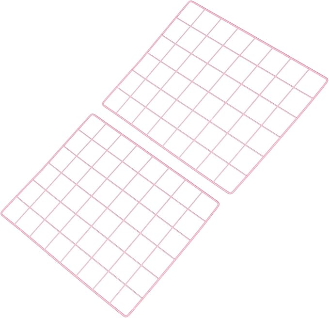 PATIKIL 12"x16" Wire Grid Panel, 2 Pack Board Photo Pictures Memo Display Grid by PATIKIL