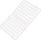 PATIKIL 12"x16" Wire Grid Panel, 2 Pack Board Photo Pictures Memo Display Grid by PATIKIL
