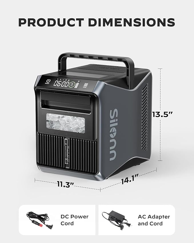 Silonn Portable 4-Power Ice Maker - Image 7