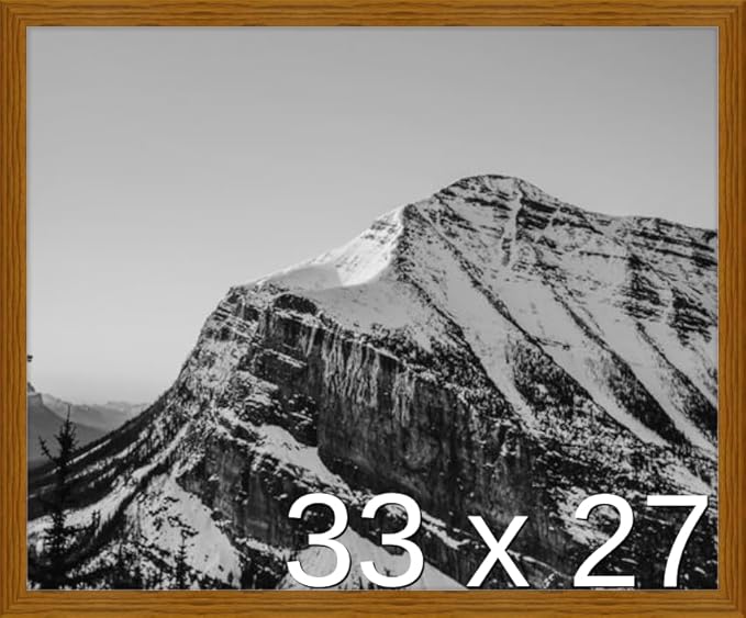 Frame It Easy 33 x 27 Hazel Wood Frame by FrameItEasy