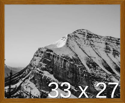 Frame It Easy 33 x 27 Hazel Wood Frame by FrameItEasy