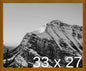 Frame It Easy 33 x 27 Hazel Wood Frame by FrameItEasy