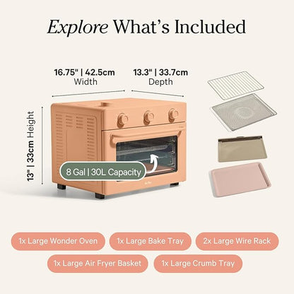Our Place Large Wonder Oven | 6-in-1 Stainless Steel Air Fryer Toaster Oven - Image 7