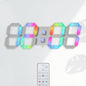 KOSUMOSU LED Wall Clock 15" RGB Digital LED Clock by KOSUMOSUTECHNOLOGY