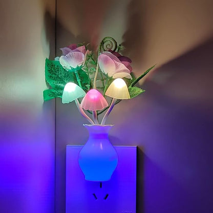 AUSAYE Color-Changing LED Night Light, Home Décor Lamp Dream Nightlight Purple - Image 8