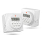 BN-LINK Indoor Digital Timer Outlet, Dual Outlet 7 Day Programmable Light Switch by BN-LINK
