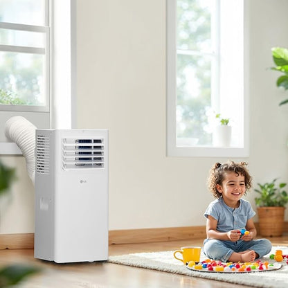 LG 5, 100 BTU / 9, 000 BTU Portable Air Conditioner, Cools 150 Sq.Ft., Quiet - Image 5