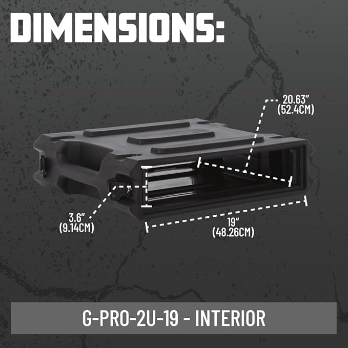 Gator Cases Pro Series 2U Rack Case - Image 6