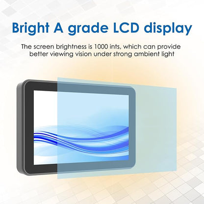 10.1 Inch 1000 Nits Sunlight Readable Multi Touch PCAP Open Frame Touch Screen - Image 5