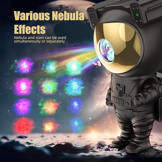 AceGamer Astronaut Galaxy Projector Night Light - Image 2