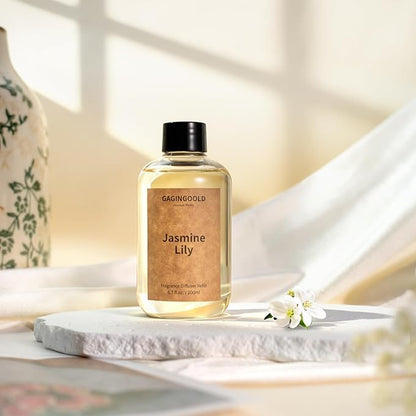 Jasmine Lily Scented Reed Diffuser Oil Refill - Image 2