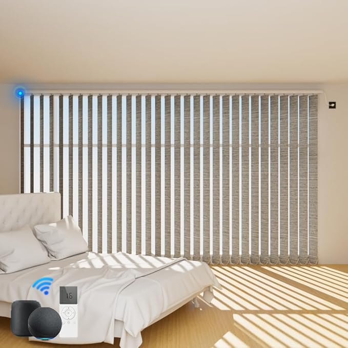 Blindify Motorized Vertical Blinds Compatible by BlindifyOffical