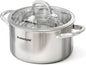Sunhouse Professional 3.5-Quart Whole-Clad Multi-Ply Stainless Steel Stock Pot by SUNHOUSE