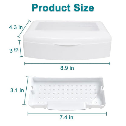 Nail Tool Sterilizer Box, Plastic Sterilization Tray - Image 4