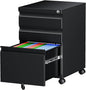 Letaya 3 Drawer Mobile File Cabinet by LetayaMetalCabinets