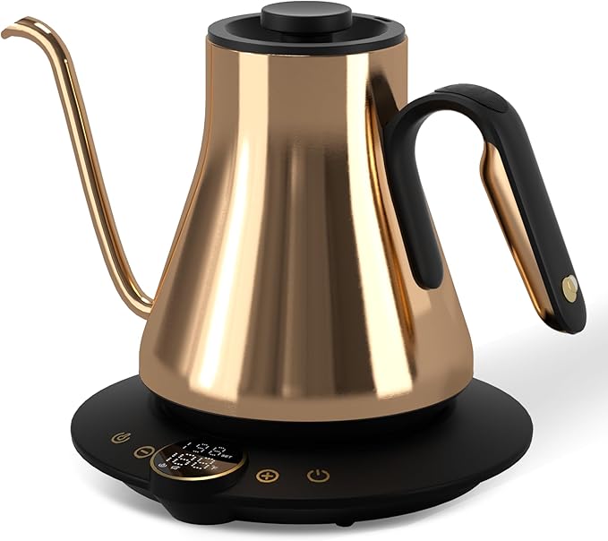 Cocinare FLOW B9 Gooseneck Electric Kettle, Precise Temperature Control by Cocinare