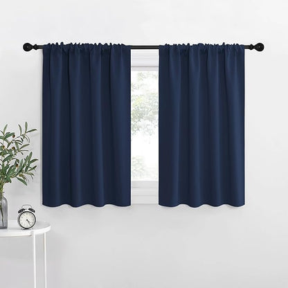 NICETOWN RV Blackout Curtains for Camper Windows, Kitchen Curtains, Short by NICETOWN