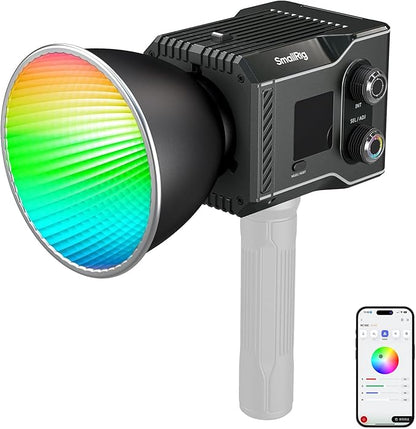 SmallRig RC 60C RGB LED Video Light, 3400mAh Battery 45min Runtime, APP Control by SmallRig