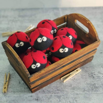 Friendsheep Wool Dryer Balls, Organic Reusable Fabric Softener Alternative - Image 7