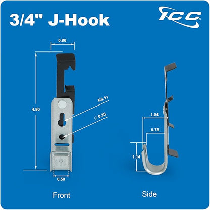 ICC Batwing J Hook 3/4” Without Retainer Clip - Image 8