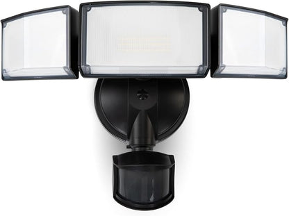 LUTEC 72W 7500LM LED Security Lights Motion Sensor Light Outdoor, 5000K Daylight by LUTEC