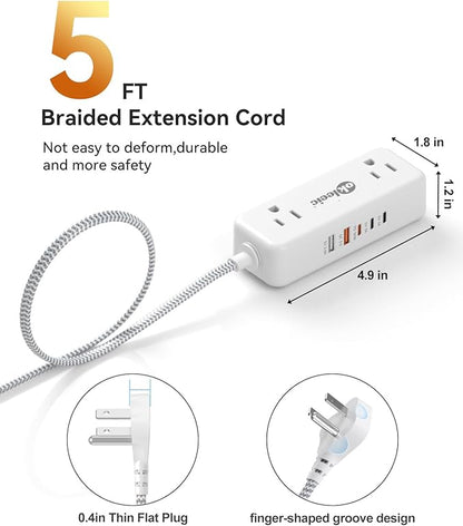 PD30W USB C Travel Power Strip, Cruise Power Strip - Image 2